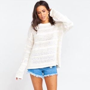 NWT Show Me Your Mumu Jax Sweater Large